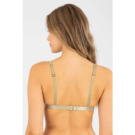 Soutien triangulo amarilis Verde malva