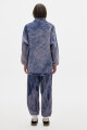 Camisa Cisne Denim Washed Rose