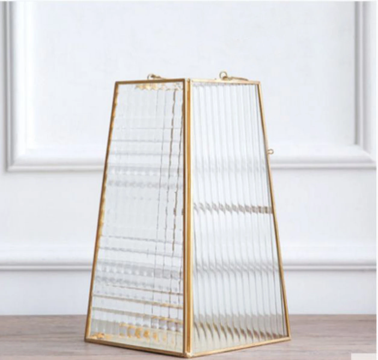 Farol Harry Acero Inoxidable Alto 30cm x Ancho 18cm x Largo 18cm 