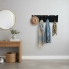 Perchero De Pared 4 puntas negro - PRODUCTO CON DETALLES - DI Perchero De Pared 4 puntas negro - PRODUCTO CON DETALLES - DI