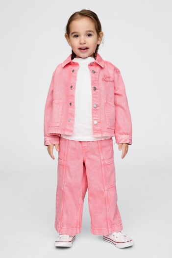 Jean Baggy Ultrasoft Toddler Niña Coral Frost