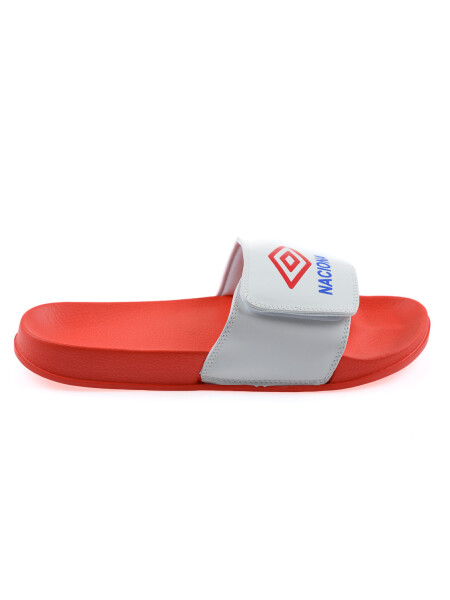 Ojotas Retro Nacional Hombre Rojo, Blanco, Azul Royal
