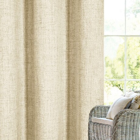 Cortina Blackout 140x230 Cm No Pasa Luz Living Dormitorio Natural
