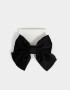 Hebillas Francesas Classic Hebilla Con Moño - Negro