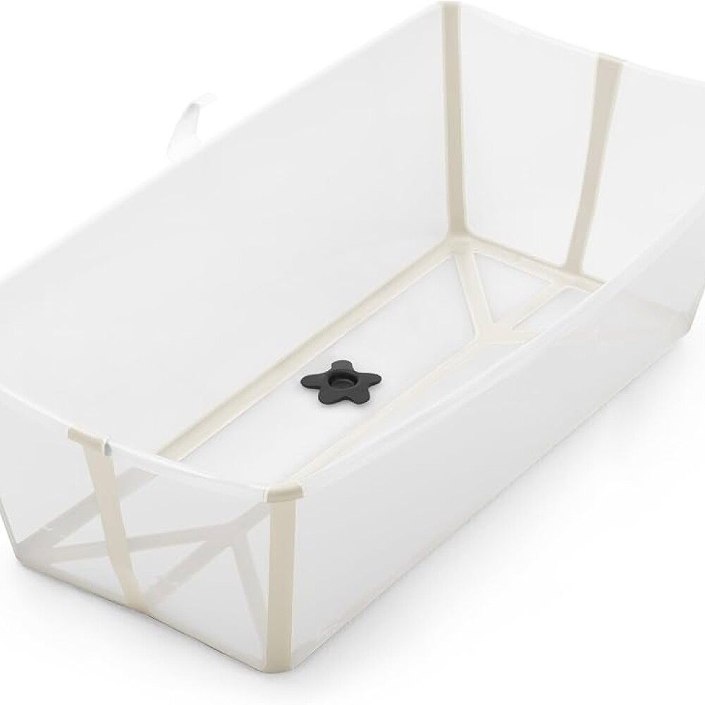 Baño Stokke flexibath clasico transparente beige