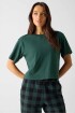 Polo Cotton Boxy Tee Mujer Everpine