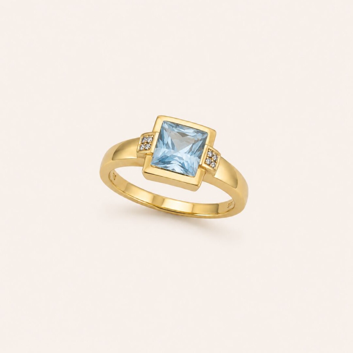 Anillo Kendall - Oro 9k 