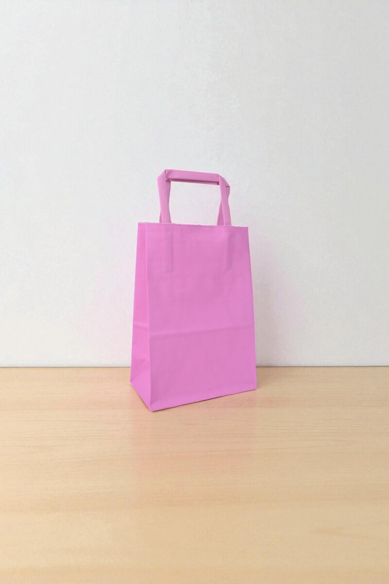 Bolsa lisa acuario 14x08x20 cm - PASTEL PINK 