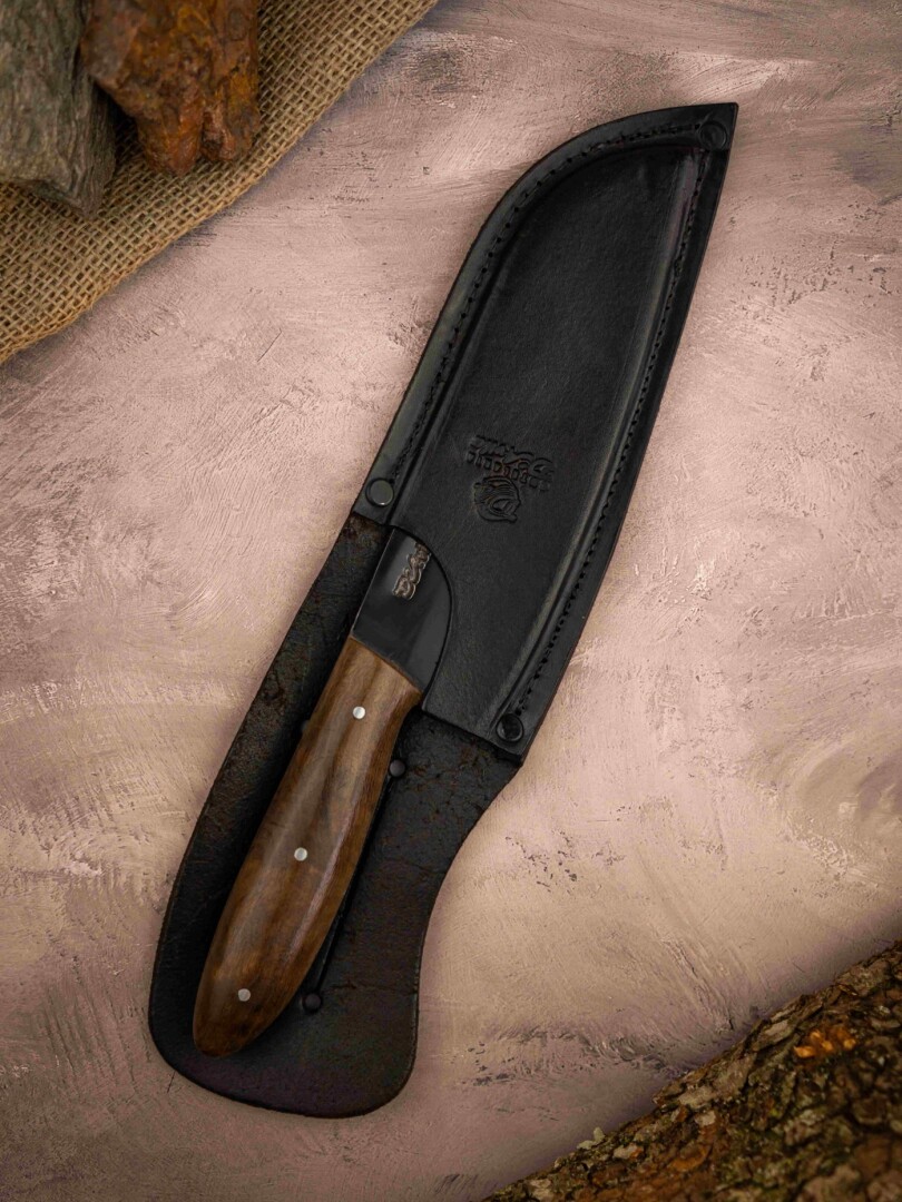 Cuchillo Chef Santoku Fosfatado Liso