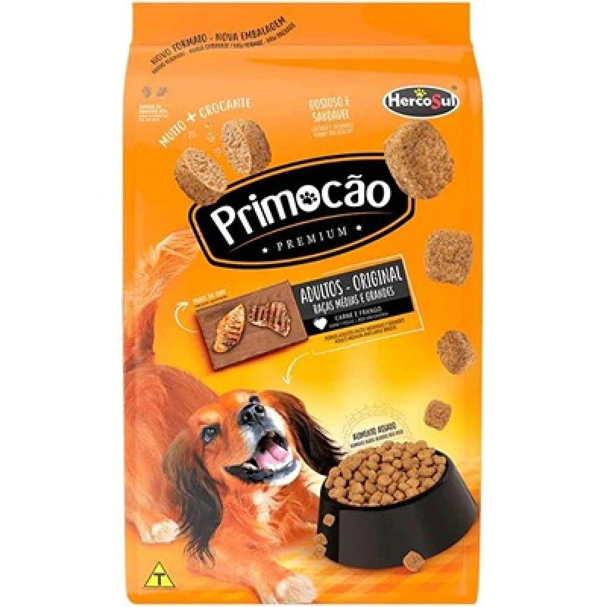 Primocao Premium Original Raza Med/Gde 1 kg (Carne y Pollo) 
