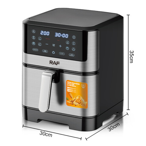 Freidora Sin Aceite Air Fryer Pantalla Táctil LED 8L - RAF - R5339 Freidora Sin Aceite Air Fryer Pantalla Táctil LED 8L - RAF - R5339