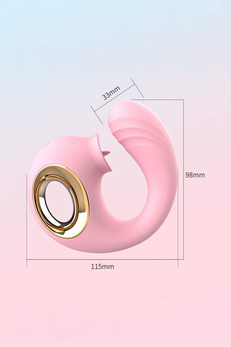 Vibrador estimulador Fucsia