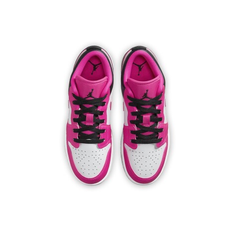 AIR JORDAN 1 LOW FUND GG FIERCE PINK/BLACK-WHITE Pink