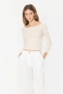 REMERA VALENTINE Beige