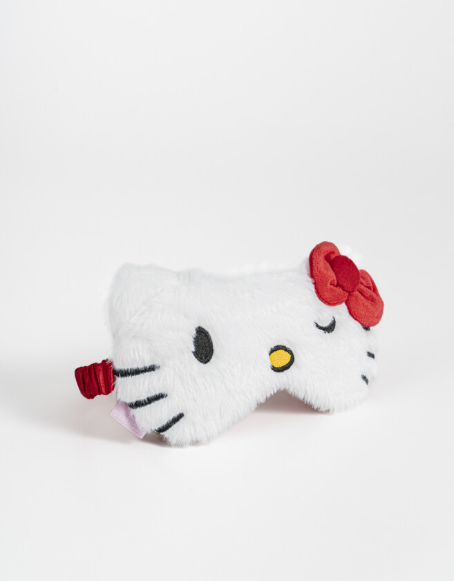 Antifaces Licencias Antifaz Textil "hello Kitty" - Combinacion Multicolor