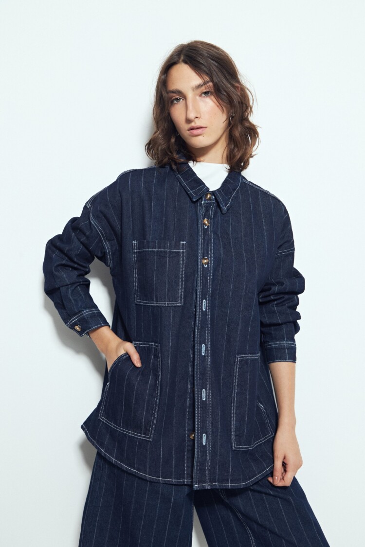 SOBRECAMISA DUMONT Azul Oscuro