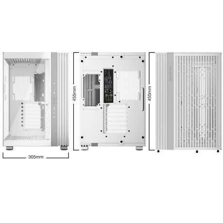 Gabinete Be Quiet! Light Base 600 Dx Blanco 001