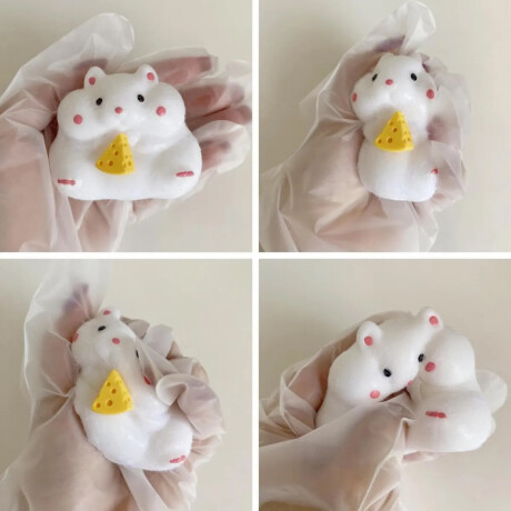 Squishy hamster Blanco
