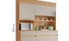 Armario para Cocina - 5 puertas 2 cajones - Realeza Armario para Cocina - 5 puertas 2 cajones - Realeza