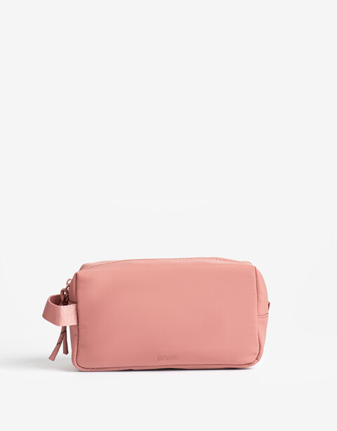 Porta Cosméticos Nylon Portacosméticos De Material Reciclado - Rosa Oscuro
