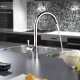 Griferia De Cocina Monocomando Linea Puelo Fv CROMO