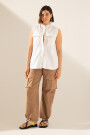 CAMISA ROSE WHITE Beige
