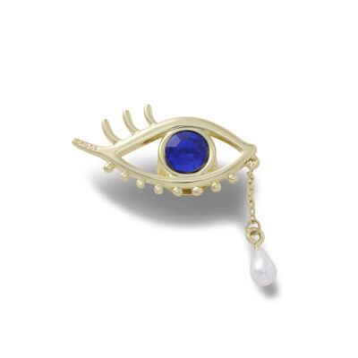 Jibbitz Charm™ Left Pearl Eye Multicolor