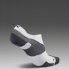 Medias Running Vectr Ultralight No Show Unisex White/grey