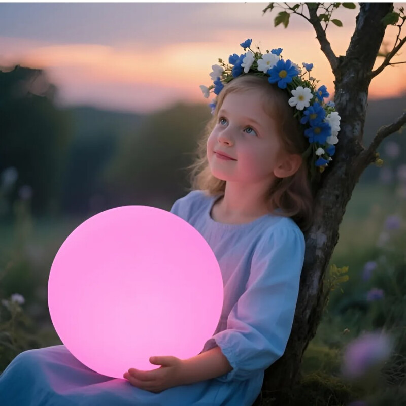 Globo Solar RGB 35cm con Control Globo Solar RGB 35cm con Control