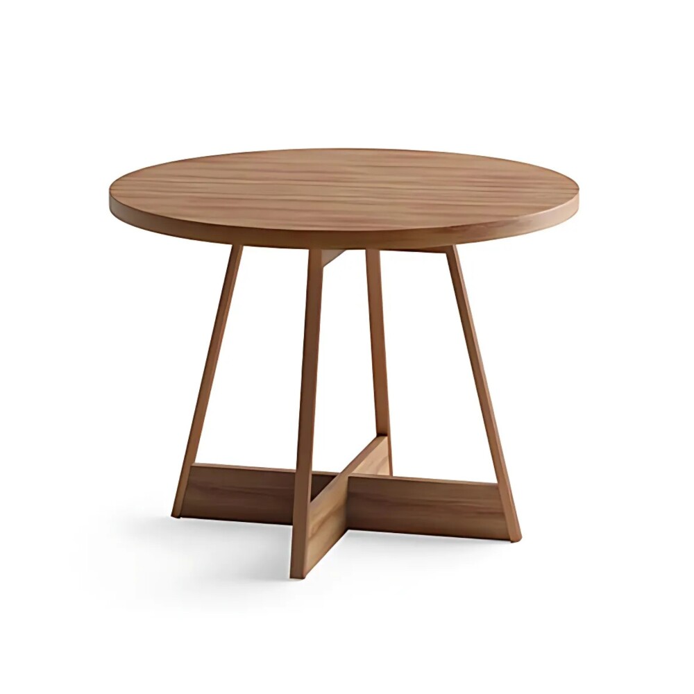 Juego de comedor Mesa Redonda - Lux Atria Marrón