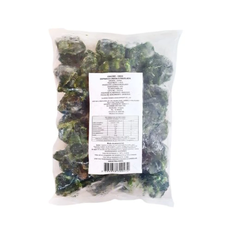 Espinaca en hoja Ártico - 1 kg Espinaca en hoja Ártico - 1 kg