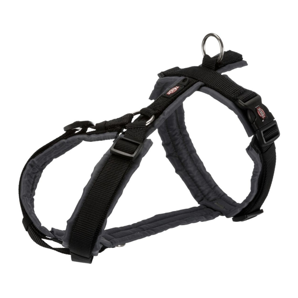 PREMIUM TREKKING HARNESS, XS–S: 32–38 CM/13 MM, BLACK/GRAPHITE PREMIUM TREKKING HARNESS, XS–S: 32–38 CM/13 MM, BLACK/GRAPHITE