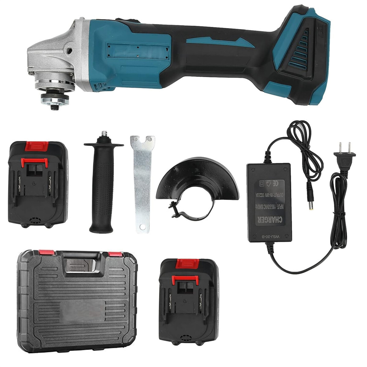 Amoladora Inalámbrica Con 2 Baterías 21v + Maletin - AMOLADORA INALAMBRICA 2 BAT VAR1364 