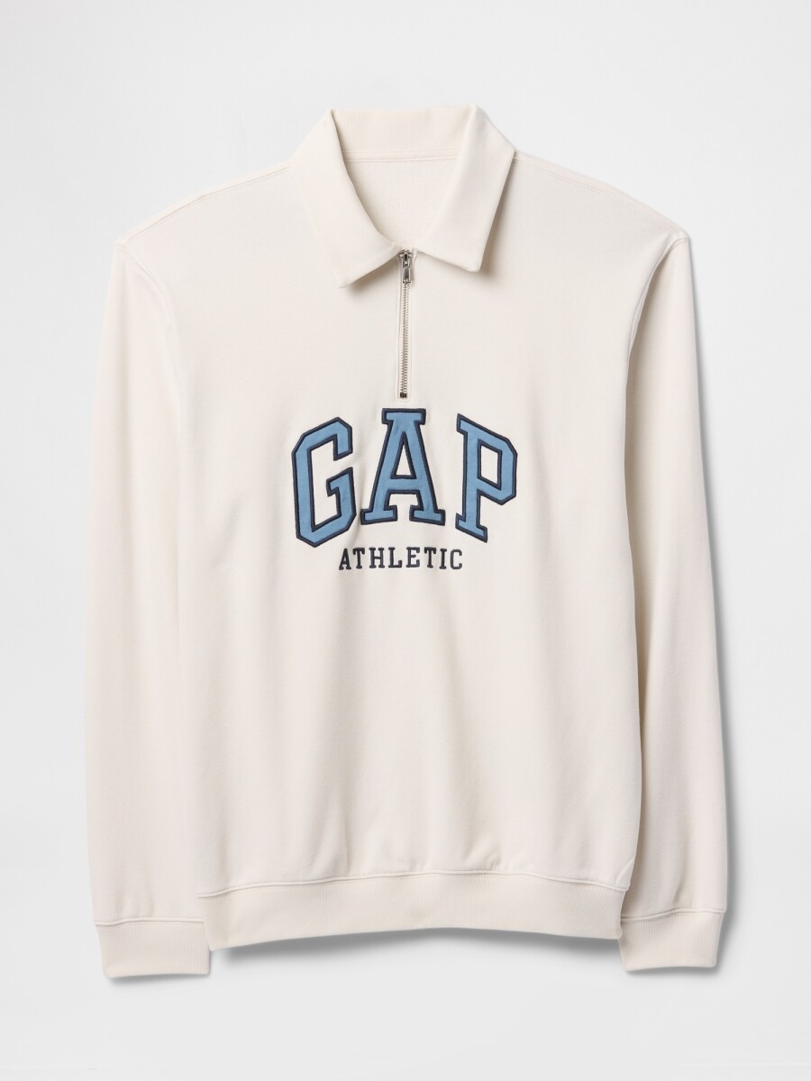 Buzo Deportivo Medio Cierre Logo Gap Hombre - Carls Stone 