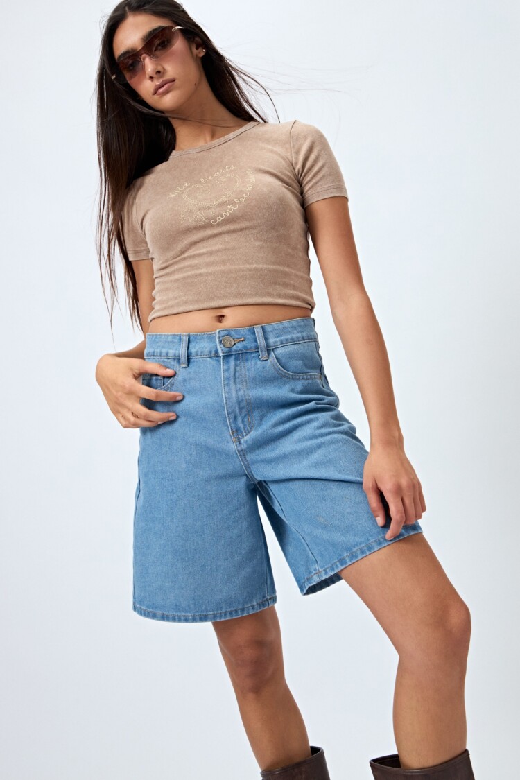 REMERA LIMORA Marron