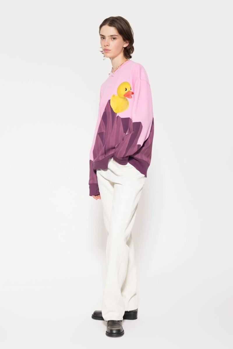 BUZO DUCK Rosa