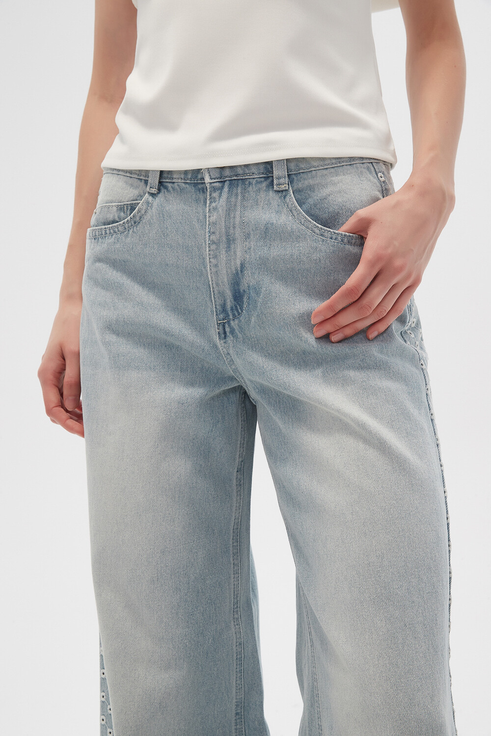 Pantalon Corfu Celeste