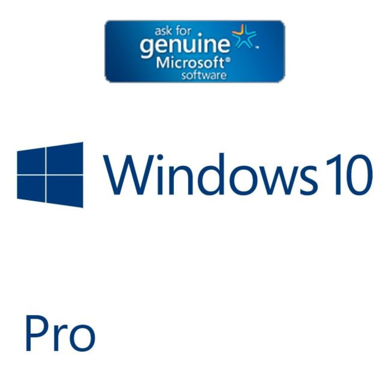 Microsoft Ggk Windows 10 Pro 64BITS Dvd Spa - 001 