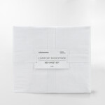 SÁBANA MICROFIBER BLANCO - 2 PLAZAS