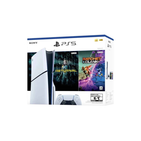 Consola PlayStation 5 Slim Ratchet and Clank Returnal Blanco/Negro