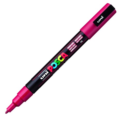MARCADOR UNI POSCA 1.3 MM ROJO OSCURO N/A