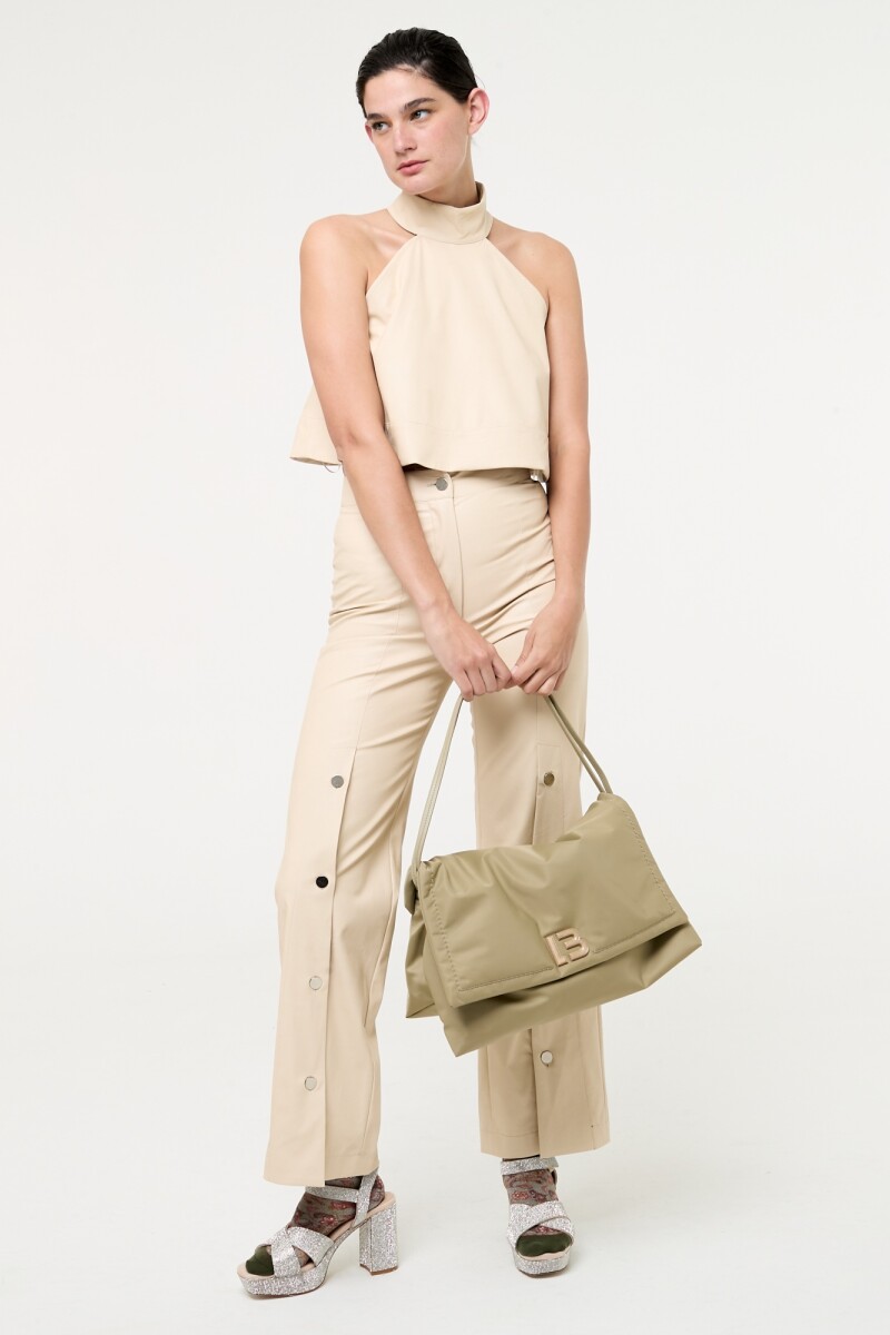 TOP HALTER Crudo