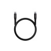 Cable Nautica USB-C a USB-C 65W color negro Cable Nautica Usb-c A Usb-c 65w Color Negro