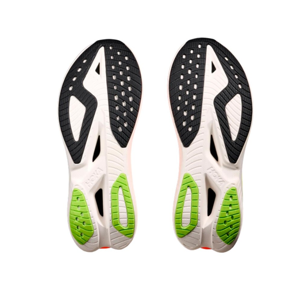 Hoka Champion Mach X 3 Hombre - Blanco/ Naranja neon Blanco-Naranja