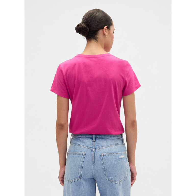 V-SS LOGO CLASSIC TEE BRIGHT FUCHSIA