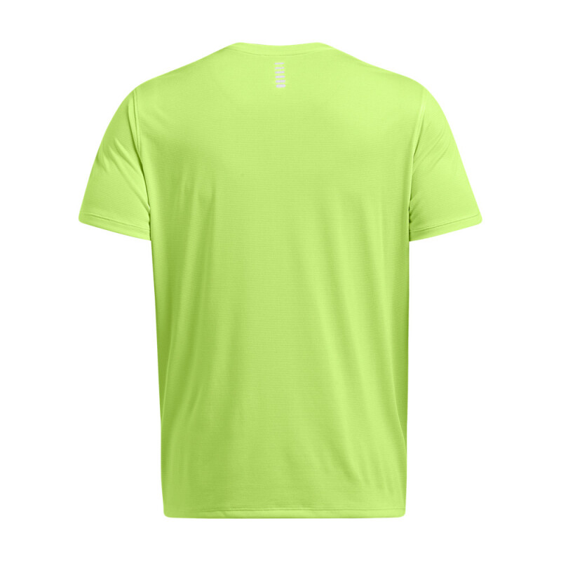 UA LAUNCH SHORTSLEEVE-YLW GRN-304