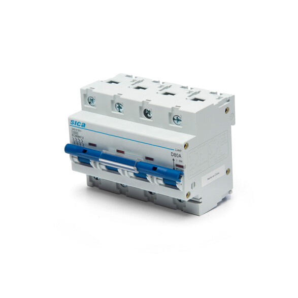 Llave térmica din Superlimit 4P 80A 10kA SK2480