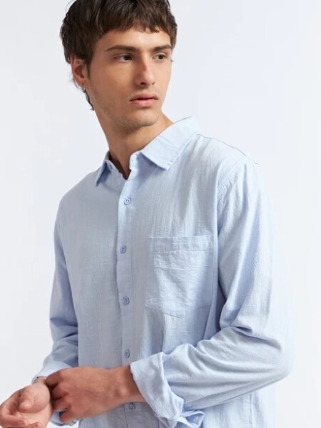 CAMISA N.SALIS 10705 CELESTE
