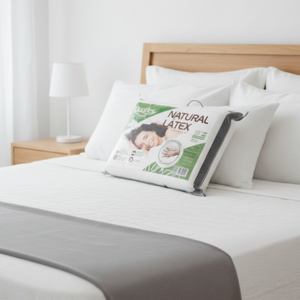 Almohada Natural Latex Cervical Duoflex - Latex Ln2100 Almohada Natural Latex Cervical Duoflex - Latex Ln2100