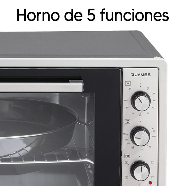 Horno Eléctrico James Hjt-70 70 Lts. HORNO ELECTRICO JAMES HJT-70 6970